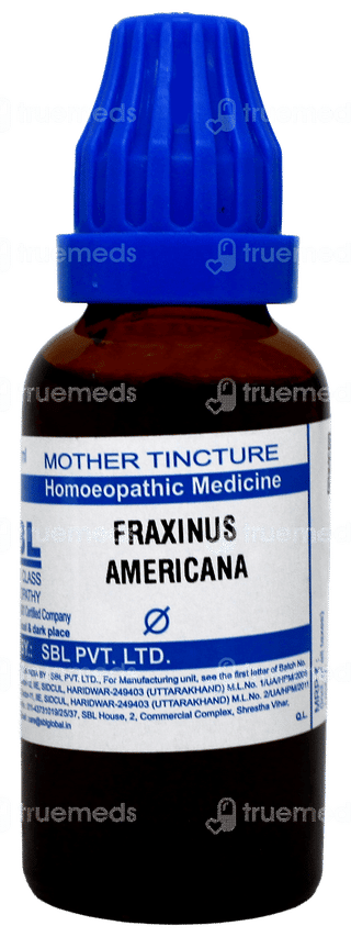 Sbl Fraxinus Americana Q Mother Tincture 30Ml
